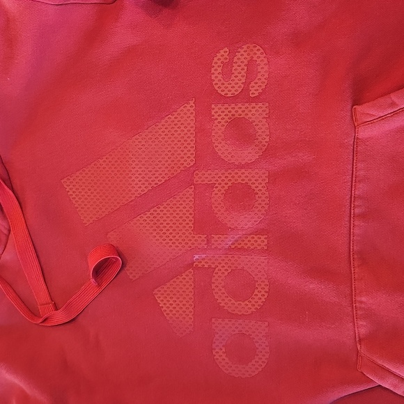 Red Adidas Sweatshirt - Picture 3 of 6